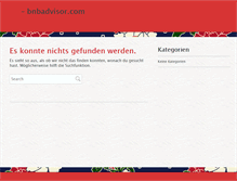 Tablet Screenshot of bnbadvisor.com